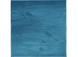Vidaxl Tappeto Oviedo A Pelo Corto Turchese 120X120 Cm