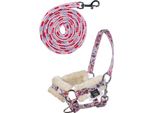 Hkm Cavezza E Corda Per Bambini Hobby Horsing Flower