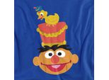 Sesame Street - Maglietta Per Uomo/Donna Unisex, Disegno Natalizio TV21246 (Xl) (Blu Reale)