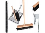 Set Di Spazzatrice Da 30 Cm + Paletta + Spazzola In Metallo