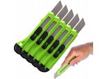 Coltello Per Carta Da Parati Lame A Scatto Da 18 Mm Coltello Per Tappezzeria 5 Pezzi