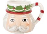 Tazza Clayre & Eef 550 Ml In Ceramica Beige Natale
