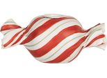 Portacandele Clayre & Eef 14X7X6 Cm In Plastica Rossa