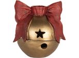 Candeliere Clayre & Eef 13X12X13 Cm Plastica Color Oro