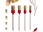 Set Di Spazzole Rotonde (20,25,30,35) 4 Pezzi