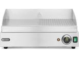 Hendi Piastra Per Grigliare, Profi Line, 1/2 Liscia, 1/2 Scanalata, 230V/2400W, 550X435X(H)245Mm