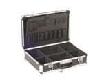 Valigia Portautensili In Alluminio - 455 X 330 X 152 Mm - 22,8 L - Nera