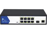 Poe 10/100 Sw. 8X+ 1Xgiga+1Xsfp - Switch - 1 Gbps (21.99.1193)