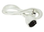 Cavo Di Prolunga - 5 M - Bianco - 3G1.5 - Schuko