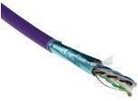Act Cavo Di Installazione Solido Cat 6A F/Utp, Lszh, Cpr Euroclasse Eca, 24AWG, Viola 500 Metri C6A F/Utp Solid Lszh Eca 50
