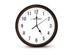 Esperanza Los Angeles Mechanical Clock Round Black. White