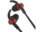 Auricolari Esperanza Con Microfono E Controllo Volume Eh201 Nero/Rosso