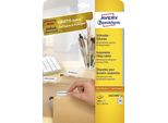 Avery Zweckform® L6021REV-25 L6021REV-25 Etichette, 45,7 X 16,9 Mm, 25 Fogli/1.600 Etichette, Bianco