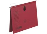 Elba 100552110 HäNgehefter Chic Ultimate® - Karton (Rc), 240 G/Qm, A4, Rot, 5 StüCk