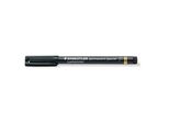Staedtler® 319 F-9 Penna A Punta Fine Penna Universale Lumocolor® - Speciale Permanente, Nero, 0,6 Mm
