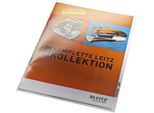 Leitz 4106-00-02 4106 Copertina Trasparente Premium, A4, Pellicola Rigida In Pvc, A Prova Di Documento, Cristallina