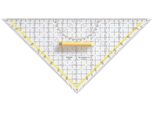 Aristo AR1648 Triangolo Da Disegno Tz-Triangle®, Plexiglas®, 325 Mm, Cristallino