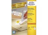 Avery L4743REV-100 - Bianco - Rettangolo Arrotondato - 99,1 X 42,3 Mm - A4 - Universale - Carta (L4743REV-100)