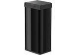 Hailo Cestino A Piedistallo Big-Box Swing Xl Da 52 Litri Nero