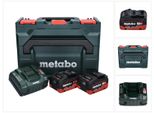 Metabo Basis Set Lihd - 2X Batterie Da 5,5 Ah + Caricabatterie Asc 145 + Valigetta Metaloc ( 685077000 )