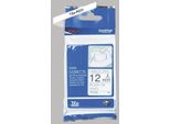Brother Tze-R231 Nastro Adesivo Per Tessuti - 12 Mm X 4 M, Nero Su Bianco