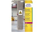 Avery Zweckform® L7871-20 L7871-20 Etichette Di Carta - A4, 3.780 Pezzi, 25,4 X 10 Mm, Adesivo Forte, Bianco