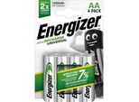 Energizer Mignon (Aa)-Akku Nimh Universal HR06 1300 Mah 1.2 V 4 St. (E301376000)