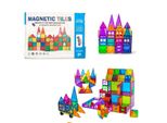 Set Di Costruzioni Magnetiche - 120 Pezzi - Piastrelle Magnetiche