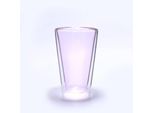 Tazza Termica Con Doppio Vetro 350Ml - Rosa