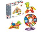 Set Di Costruzioni Magnetiche 140 Pezzi - Piastrelle Magnetiche