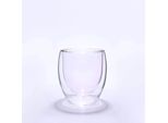 Tazza Termica Con Doppio Vetro 150Ml - Rosa