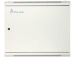 Extralink 12U 600X600 Asp Grey | Rack Cabinet | Wall-Mounted Solid Sheet Metal Door