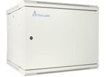 Extralink 9U 600X450 Asp Grey | Rack Cabinet | Wall-Mounted Solid Sheet Metal Door