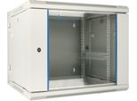 Extralink Rackmount Cabinet 9U 600X600 Azh Gray Wall Mounted Swing Type