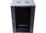 Extralink 18U 600X450 Black | Rack Cabinet | Wall-Mounted