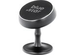 Blue Star, Supporto Magnetico Da Auto Per Smartphone Ruotabile A 360°, Nero