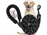 Guinzaglio Per Cani Lungo 5 M Riflettente, Forte, Durevole Guinzaglio Da Addestramento Fino A 50 Kg