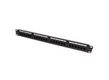 Roline Kat.5E 48,30Cm (19")-Panel, 24 Ports, Utp, Schwarz (26.11.0349)"