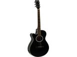 Dimavery AW-400 Chitarra Acustica Lh, Nero
