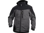 Dassy® Jakarta Giacca Softshell Bicolore Grigio Cemento/Nero Taglia L Lunghezza: Standard