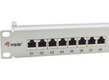 Equip 19" Patchpanel 24X RJ45 Cat6A Ftp 1HE Hellgrau"
