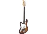 Dimavery JB-302 Basso Elettrico Lh, Sunburst