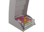 Portadepliant Paperflow Courbo 8 Scomparti Grigio