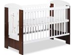 Lettino Per Bambini 60X120 Misty – Bianco / Noce