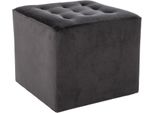 Pouf Imbottito Alfons - Nero
