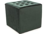 Pouf Imbottito Alfons - Verde