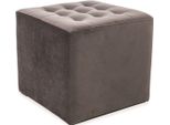 Pouf Imbottito Alfons - Grigio
