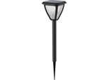 Lampada Da Giardino Vapora Solar Led 200Lm Nero