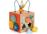 Cubo Motore In Legno Dino Piede Piccolo