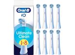 Brossettes - ORAL-B - Ricariche Io Ultimate Clean - Confezione Da 8 - Blanc